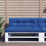 Vidaxl Pallet Cushion 120x40x12 cm Fabric King Blue