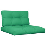 Vidaxl Pallet cushions 2 st fabric green