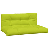 Vidaxl Cushions 2 st tela verde brillante