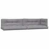 Vidaxl Pallet cushions 5 st fabric gray