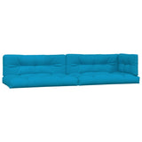 Vidaxl Pallet cushions 5 st fabric blue