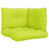 Vidaxl Pallet cushions 3 st fabric clear green