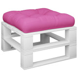 Vidaxl Pallet Cuscino 60x61.5x10 cm tessuto oxford rosa