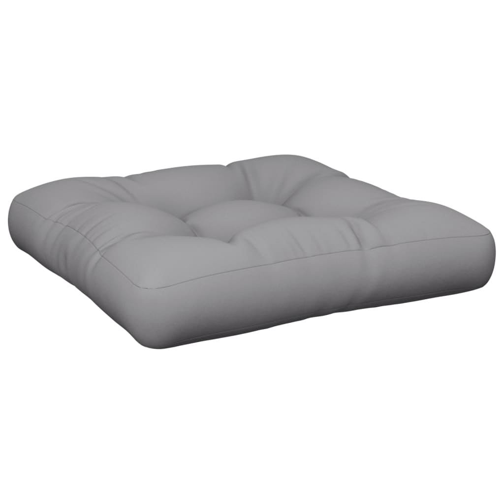 Coussin de palette Vidaxl 58x58x10 cm Gray