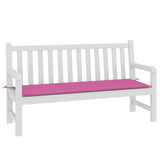 Vidaxl Garden bench cushion 150x50x3 cm Oxford fabric pink