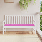 Vidaxl Garden bench cushion 150x50x3 cm Oxford fabric pink