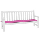 Vidaxl Garden Bench Poduszka 200x50x3 cm Róż