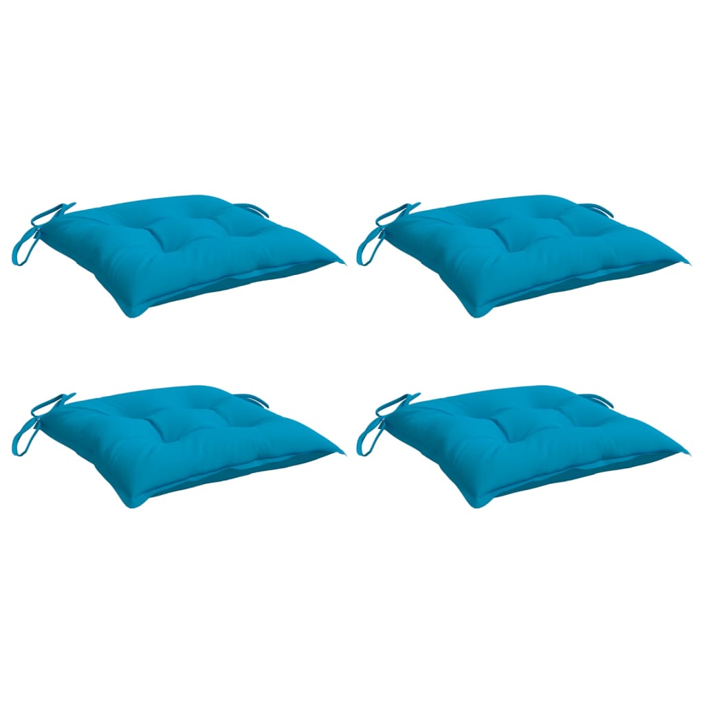 Vidaxl Pallet cushions 4 st 50x50x7 cm Oxford fabric light blue