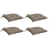 Coussins de palette vidaxl 4 ST 50x50x7 cm Oxford tissu taupe