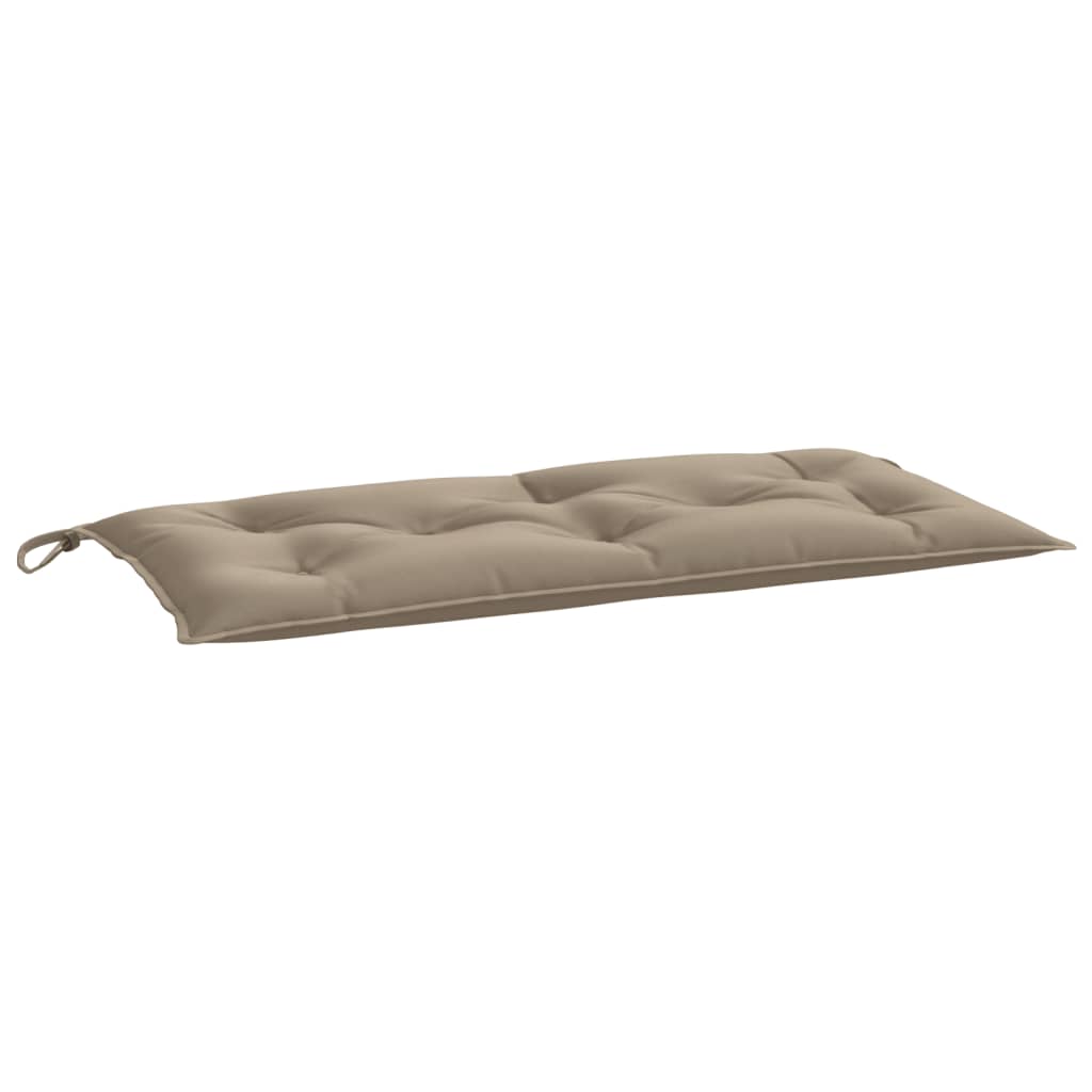 Vidaxl Garden Bench Cushion 100x50x7 CM Oxford Fabric Taupe