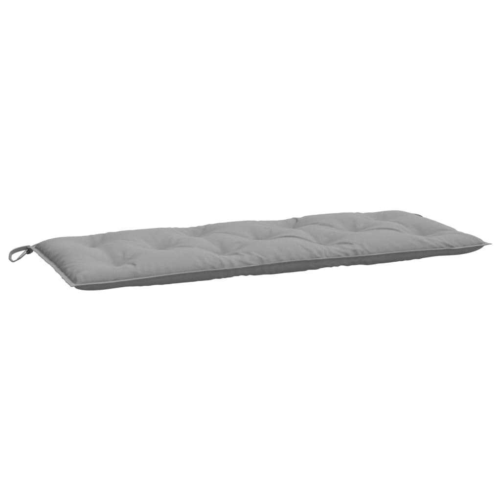 Vidaxl Gaartbank Custioun 120x50x7 cm Oxford Stoff Grey