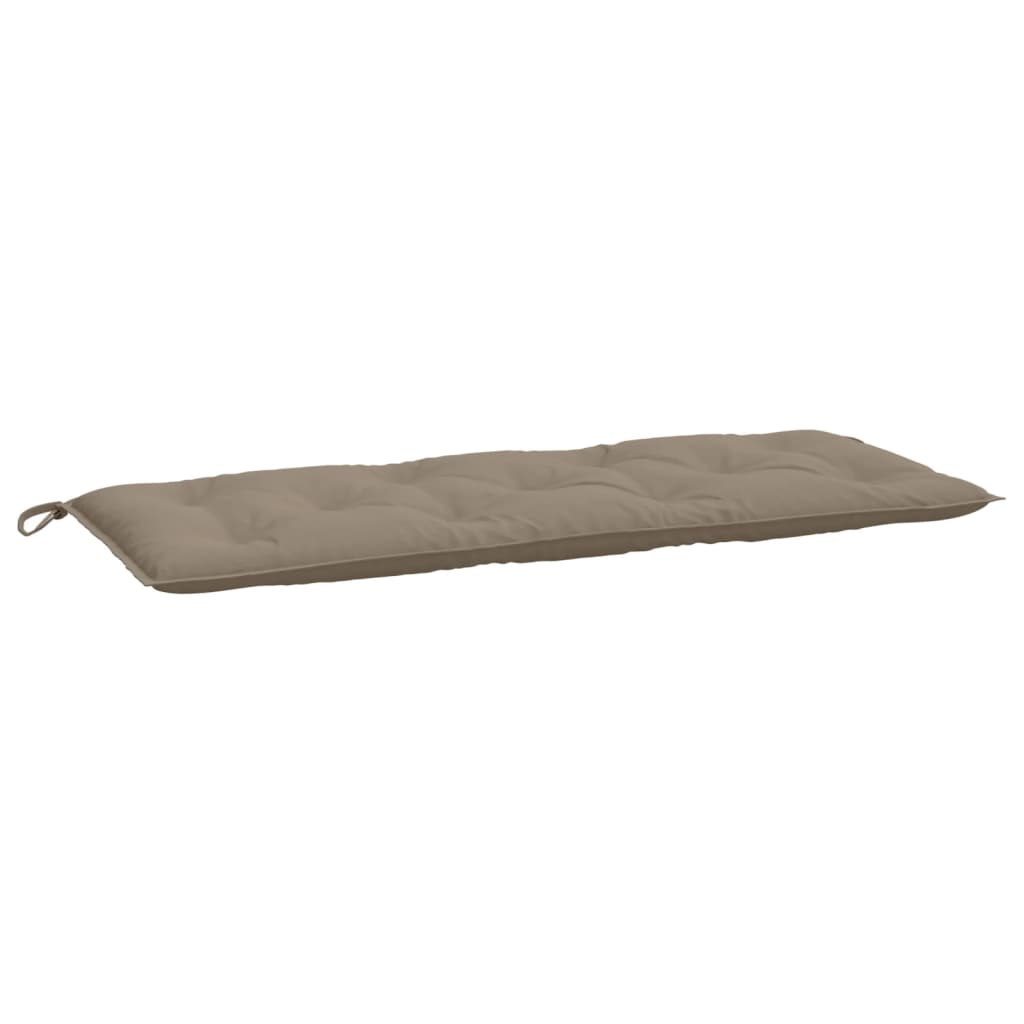 Vidaxl Garden Bench Cushion 120x50x7 cm Oxford Fabric Taupe