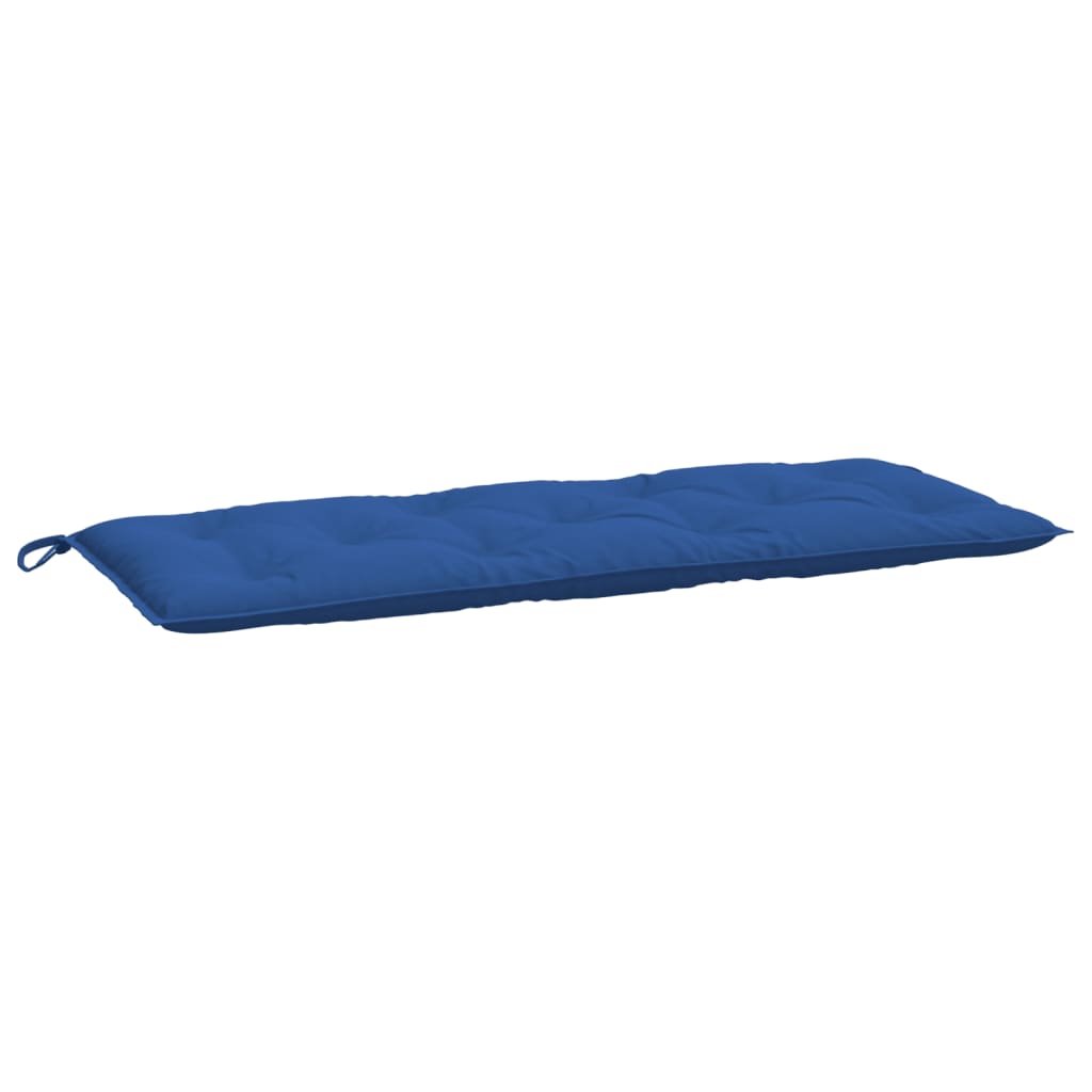 Vidaxl Gartenbank Kissen 120x50x7 cm Oxford Stoff Blau