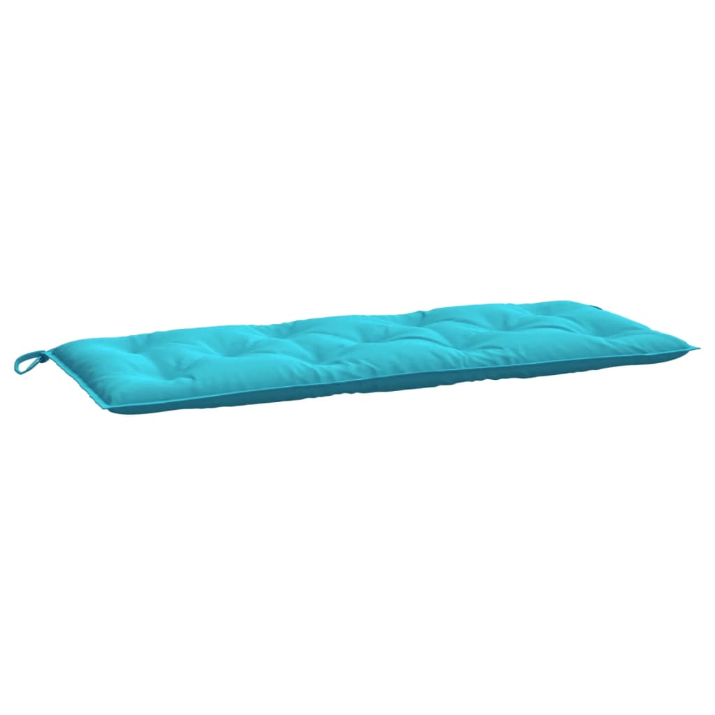 Vidaxl Garden Bench Cushion 120x50x7 cm tessuto turchese