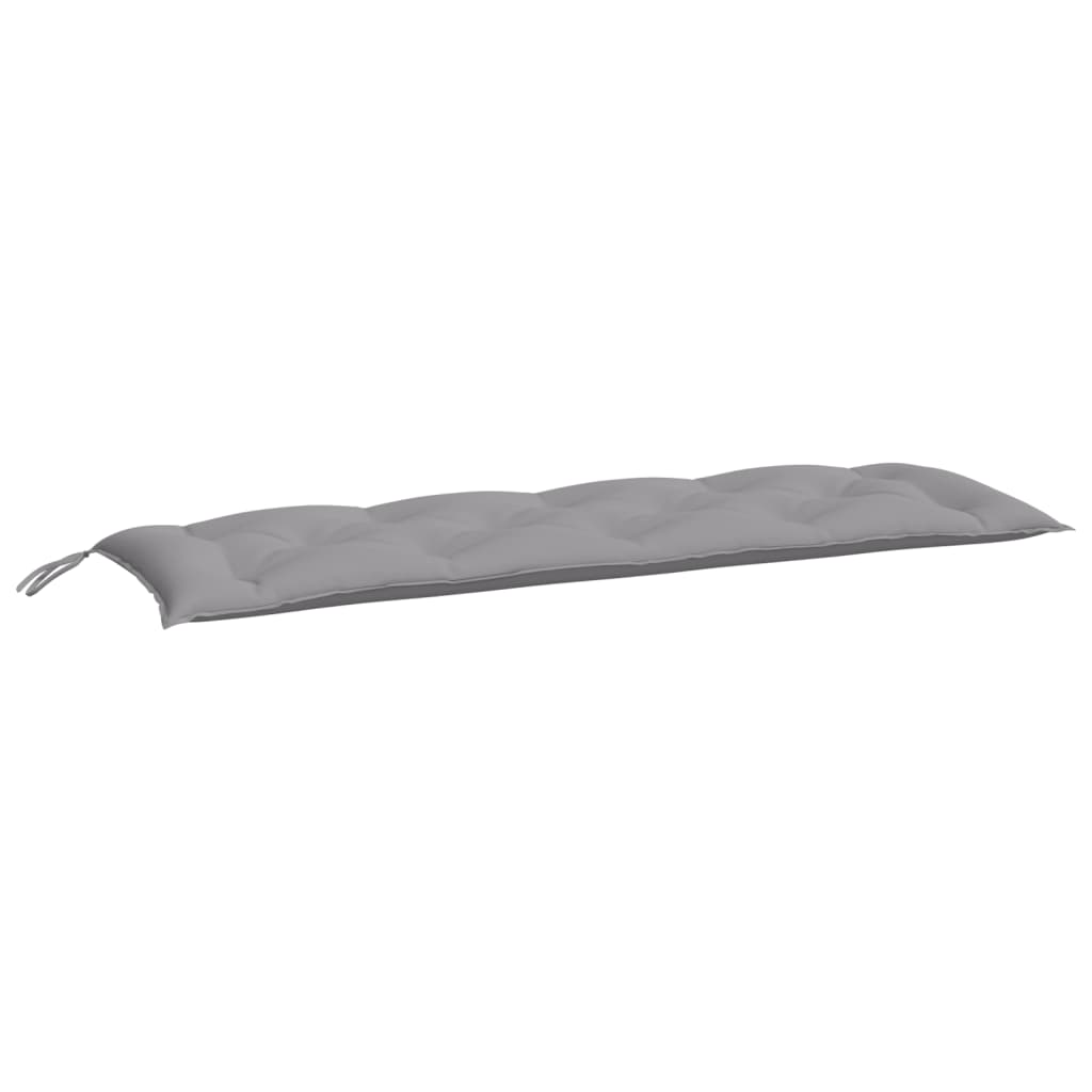 Vidaxl Garden Bench Cushion 150x50x7 CM Oxford Fabric Gray