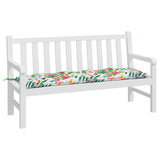 Vidaxl Garden Bench Cushion 150x50x7 CM Oxford Fabric Multi -färgad