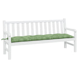 Vidaxl Garden Bench Poduszka 180x50x7 CM Oxford Tkanina Wzór liści