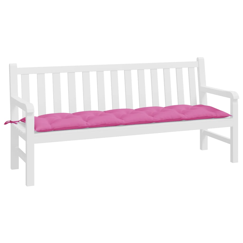 Vidaxl Garden Bench Cushion 180x50x7 CM Oxford Fabric Pink