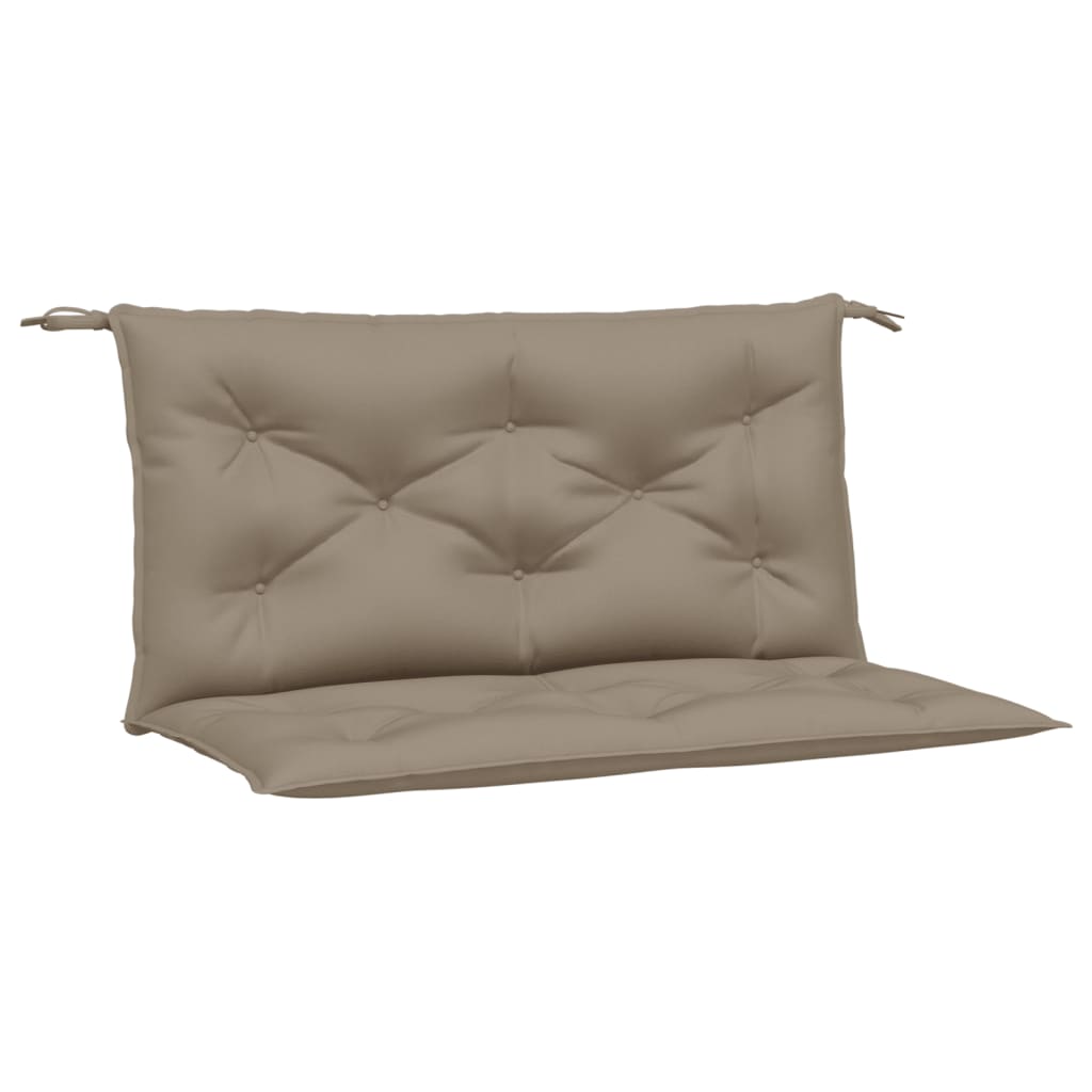 Vidaxl Garden Bench Poduszki 2 St 100x50x7 cm Oxford Fabric Taupe