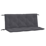 Vidaxl Garden Bench Puter 2 PCS 120x50x7 CM Oxford Fabric Anthracite farget