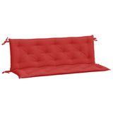 Vidaxl Garden Bench CUDIONS 2 ST 150X50X7 CM Oxford Fabric Red