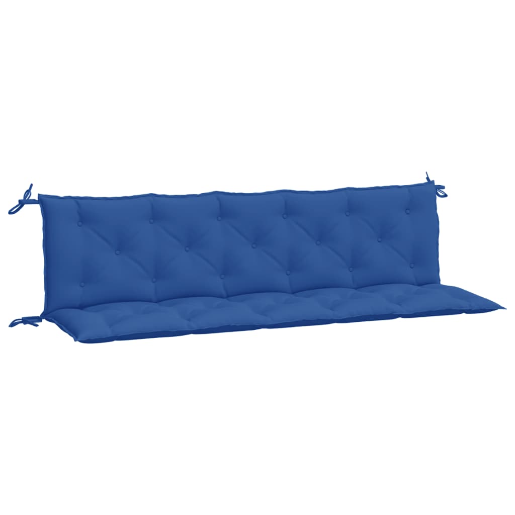 Vidaxl Garden Bench Cushions 2 PCS 180x50x7 CM Oxford Fabric Blue