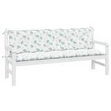 Vidaxl Garden Bench Puder 2 St Oxford Stofbladmønster