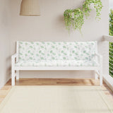 Vidaxl Garden Bench Puder 2 St Oxford Stofbladmønster