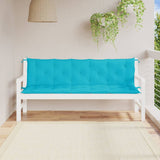 Vidaxl Garden Bench Cushions 2 ST Oxford Fabric Turquesa