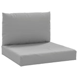 Vidaxl Pallet cushions 2 st fabric gray