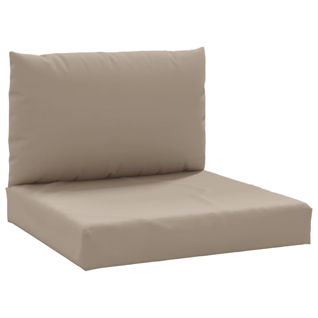 Vidaxl palet poduszki 2 St Oxford Fabric Taupe