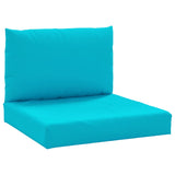 Vidaxl Pallet cushions 2 ST Oxford Fabric Turquoise