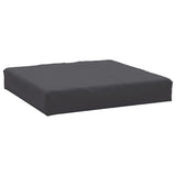 Coussin de palette vidaxl 60x60x8 cm Oxford tissu anthracite -colored