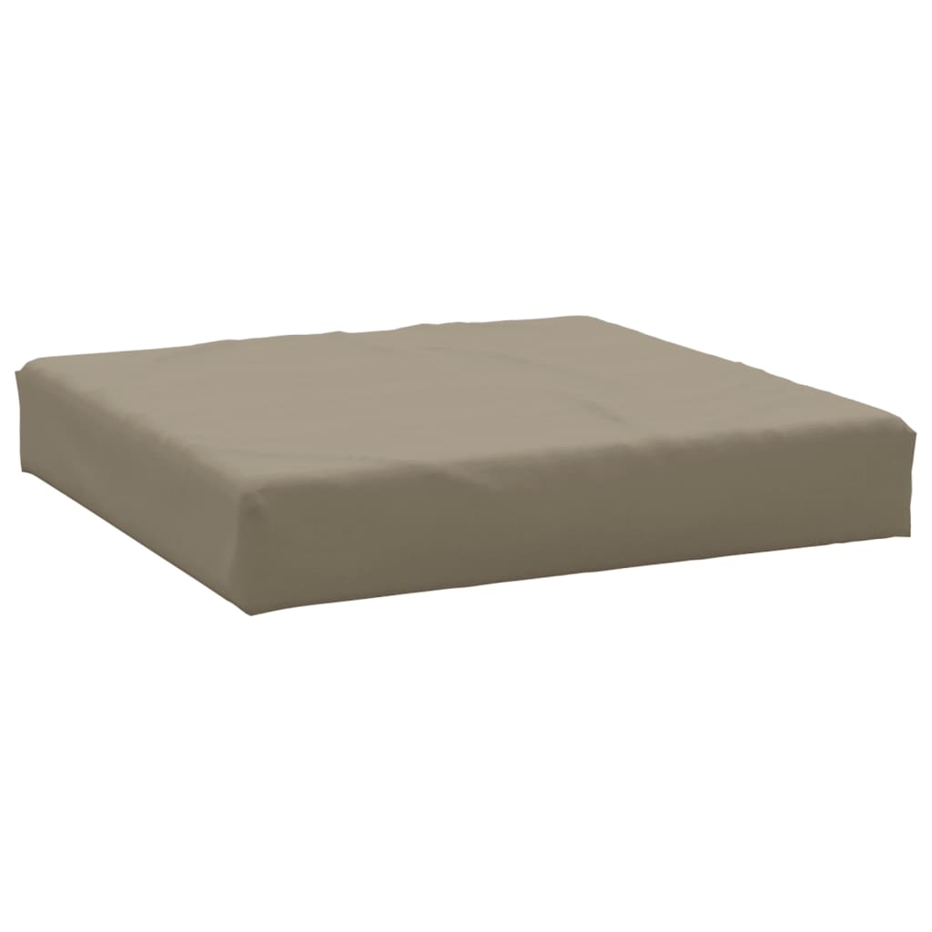 Vidaxl paleta blazina 60x60x8 cm oxford tkanina taupe