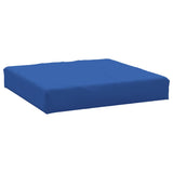 Vidaxl Palettenkissen 60x60x8 cm Oxford Stoff blau