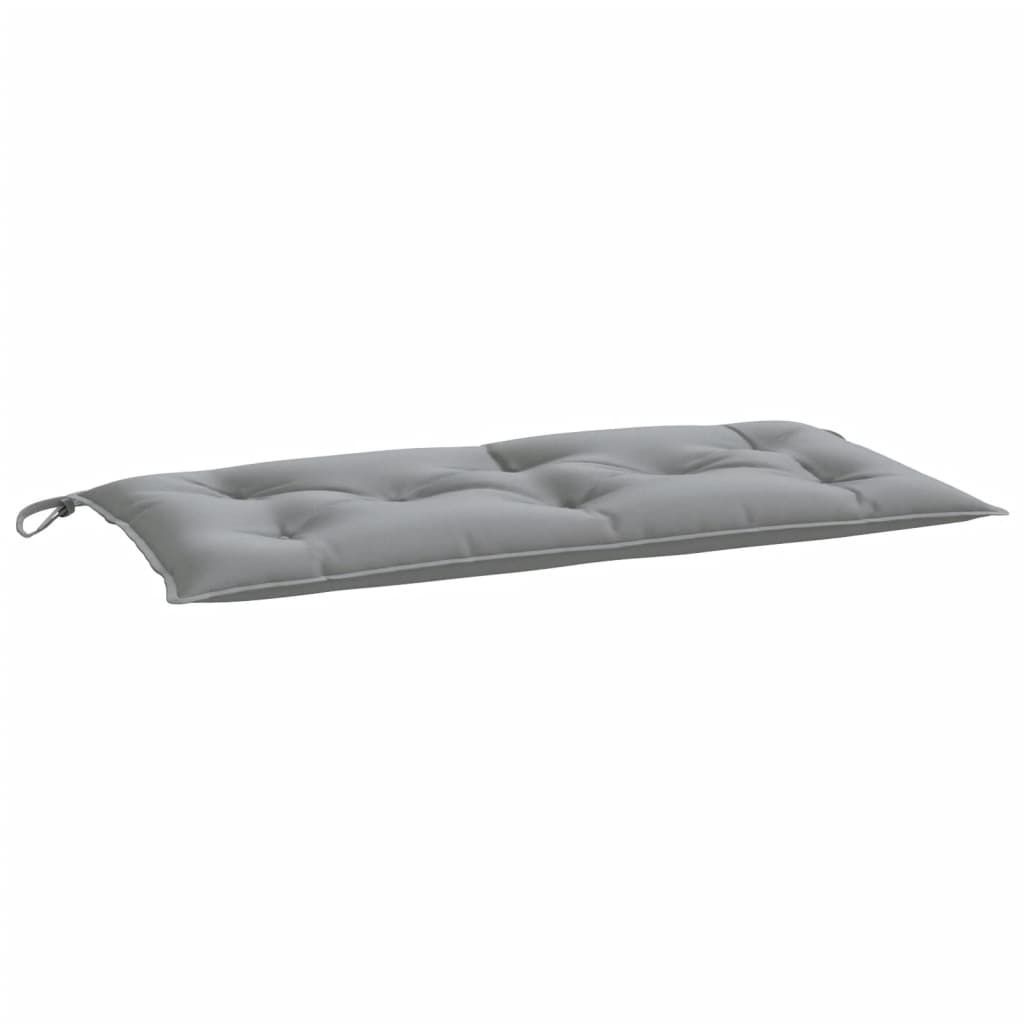 Vidaxl Garden Bench Cushion 110x50x7 CM Fabric Gray