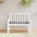 Vidaxl Garden Bench Cushion 110x50x7 CM Fabric Gray