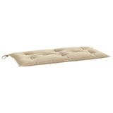 Vidaxl Garden Bench Poduszka 110x50x7 CM Oxford Fabric Beige