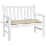 Vidaxl Garden Bench Poduszka 110x50x7 CM Oxford Fabric Beige