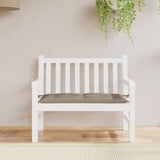 Vidaxl Garden Bench polštář 110x50x7 cm oxford tkanina taupe