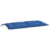 Vidaxl Garden Banch Cushion 110x50x7 cm tessuto blu