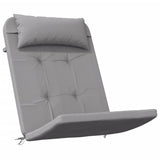 Cuscini di sedia Vidaxl 2 St Adirondack Oxford Fabric Grey