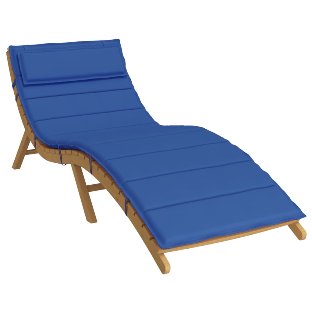 Vidaxl Lounger Kissen 180x60x3 cm Oxford Fabric Royal Blau