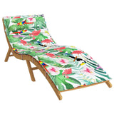 VidaXL lounger cushion 180x60x3 cm Oxford fabric multi -colored