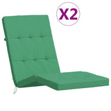 BIDAXL Patiostolskuddar 2 St Oxford Fabric Green