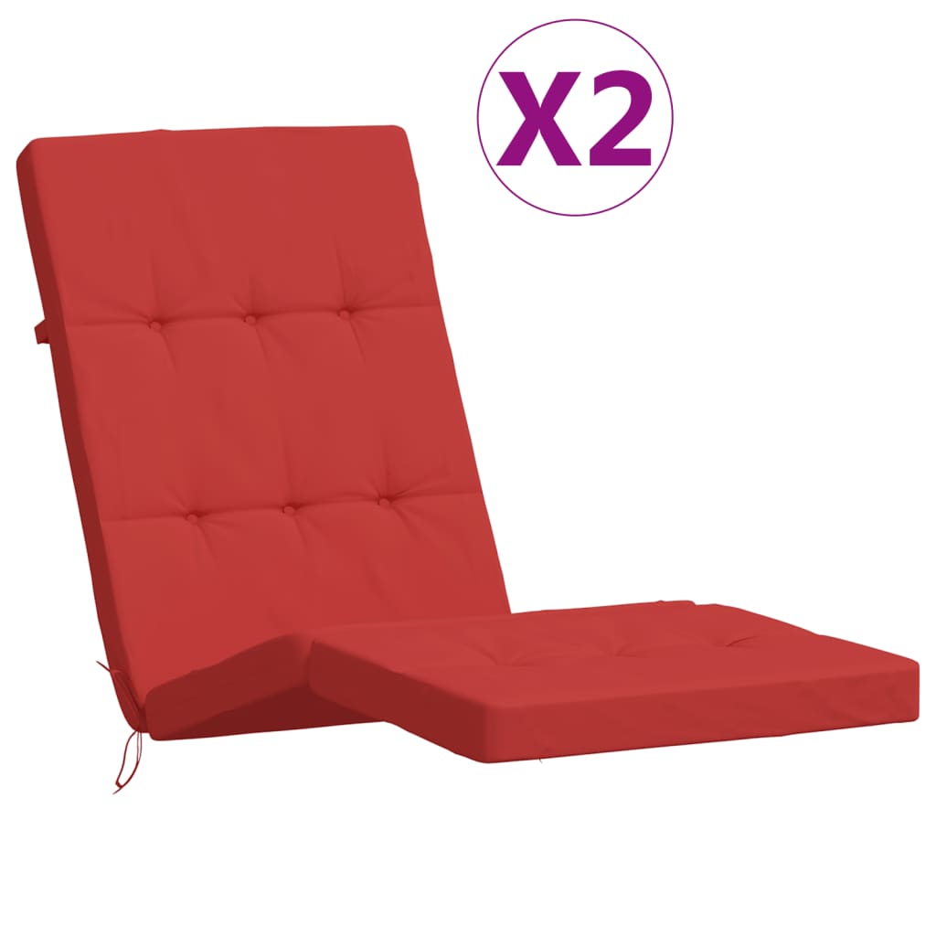 Vidaxl Patio Chair Këssen 2 St Oxford Stoff rout