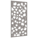 Vidaxl Wall Decoration Garden Esdoornlage Design 105x55 cm Cortenstaal