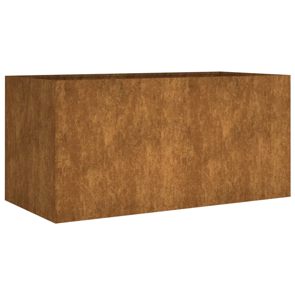 Vidaxl Planning Box 80x40x40 cm Corten Steel