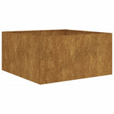 Vidaxl Planning Box 80x80x40 cm Corten Steel