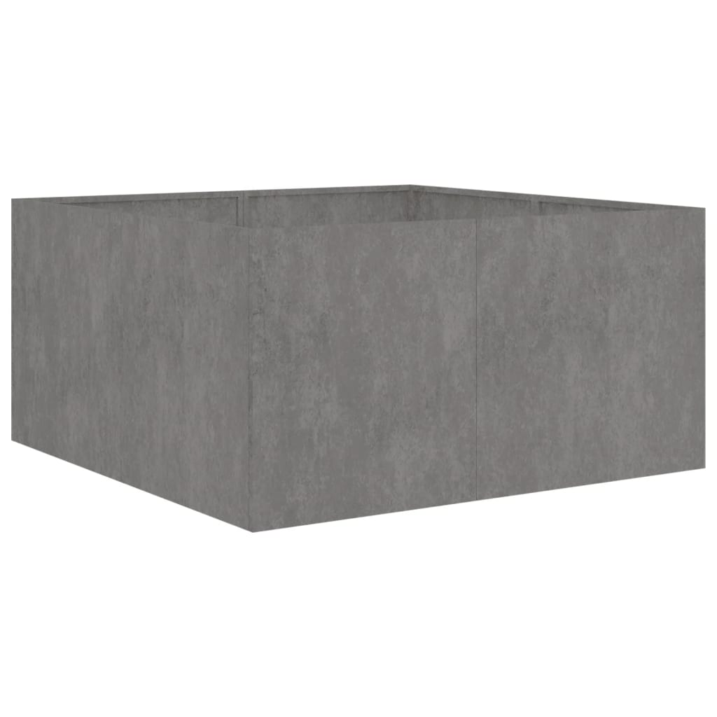 Vidaxl Planning Box 80x80x40 cm Corten Steel